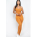 Solid Bodycon Cami Jumpsuit
