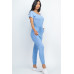 Two-way Shoulder Drawstring Jumpsuit
