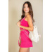Ribbed Crop Tank Top & Shorts Set