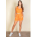 Ribbed Crop Tank Top & Shorts Set