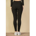 Tie-Front Ribbed Lounge Leggings