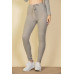 Tie-Front Ribbed Lounge Leggings