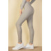 Tie-Front Ribbed Lounge Leggings