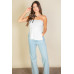 Side Slit Bandeau Tube Top