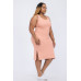 Plus Size Ribbed Side Slit Tank Midi Dress