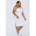 Plus Size Ribbed Side Slit Tank Midi Dress