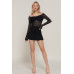 Off The Shoulder Stretch Lace Top