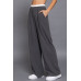 Contrast Waist Boxer Straight Long Pants