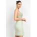 Sleeveless Line Detailed Bustier Tank Top