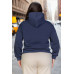 Plus Size Graphic Kangaroo Pocket Drawstring Hoodie