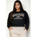 Plus Size Graphic Drop Shoulder Sweatshirt