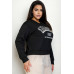 Plus Size Graphic Drop Shoulder Sweatshirt