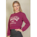 Graphic Drop Shoulder Sweatshirt