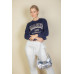 Graphic Drop Shoulder Sweatshirt