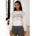 Graphic Drop Shoulder Sweatshirt