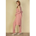 Flat Back Rib 3 Pieces Cami Top With Pants And Long Cardigan Set