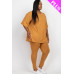 Plus Size Oversized T-shirt & Leggings Set