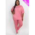 Plus Size Oversized T-shirt & Leggings Set