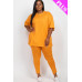 Plus Size Oversized T-shirt & Leggings Set