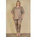 Plus Size Oversized T-shirt & Leggings Set