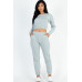 French Terry Elastic Waist Pullover & Joggers Set