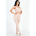 Ribbed Crop Top & Leggings Set