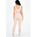 Ribbed Crop Top & Leggings Set