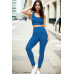 Ribbed Crop Top & Leggings Set