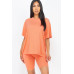 Loose Fit Top & Biker Shorts Set