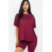 Loose Fit Top & Biker Shorts Set