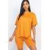 Loose Fit Top & Biker Shorts Set