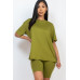 Loose Fit Top & Biker Shorts Set