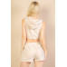French Terry Sleeveless Hoodie