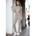 Ribbed Crop Zip Hoodie