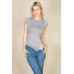 Short Sleeve Crew Neck Bodysuit - CC-WH2000581