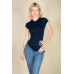 Short Sleeve Crew Neck Bodysuit - CC-WH2000581