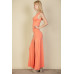 Ribbed Bandeau Cut Out Back Mini Bodycon Dress