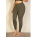 Plus Basic Solid Leggings