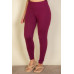 Plus Basic Solid Leggings