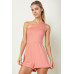 One Shoulder High Waisted Romper