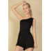 One Shoulder High Waisted Romper