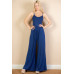 Button Front Wide Leg Jumpsuit