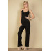 V-neck Camisole Jumpsuit
