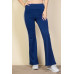 Contrast Side Stripe Flare Pants