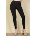 Solid High Waist Legging