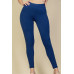 Solid High Waist Legging