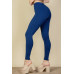 Solid High Waist Legging