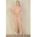 Tie Waist Relaxed Jumpsuit
