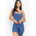 Crossback Bodycon Romper