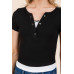 Layers With Bow Detail Short Sleeve Top